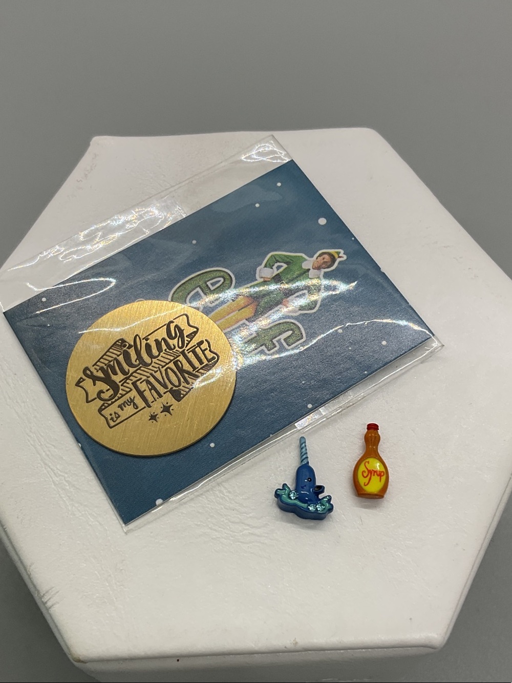 Origami Owl ELF Window Plate and Charms